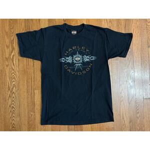 Vintage Harley-Davidson Uke's Kenosha Wisconsin Men's Large T-Shirt- USA